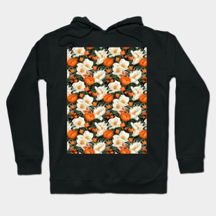 Tulip flowers garden orange Hoodie